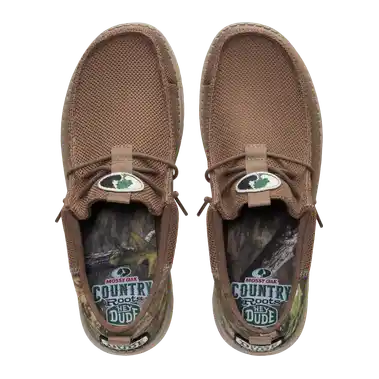 Image 4 of Hey Dude Mossy Oak CR Wally Funk Men's