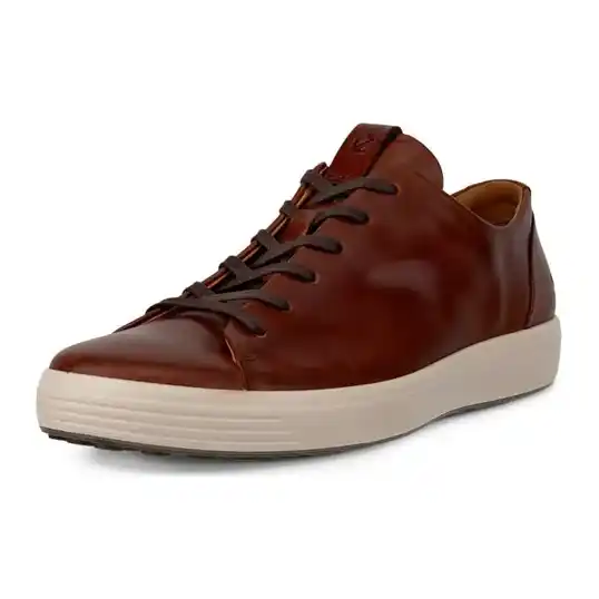 Cover image of COGNAC Ecco Soft 7 Plain Toe Men's