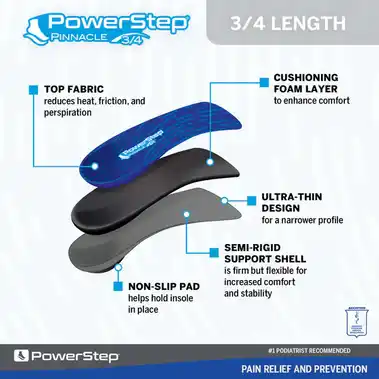 Image 2 of Powerstep Pinnacle 3/4