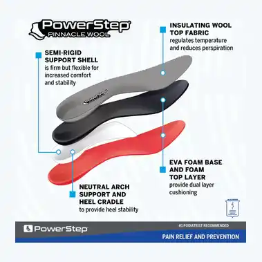Image 2 of Powerstep Pinnacle Wool
