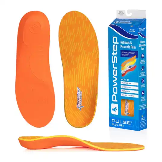 Cover image of LIME GREEN Powerstep PULSE Plus Met