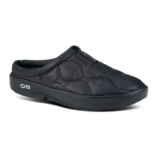 Cover image of Black Oofos OOcoozie Thermo Mule Men's