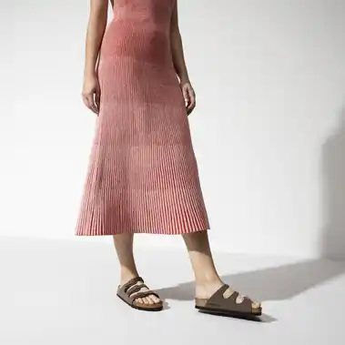 Image 2 of Birkenstock Florida Soft Footbed Birkibuc Regular Women's