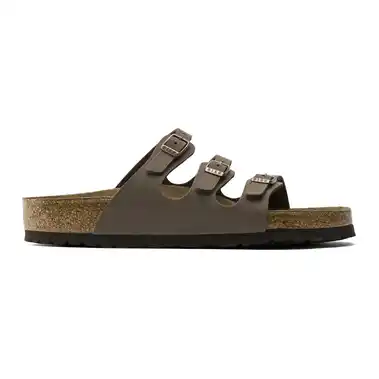 Image 6 of Birkenstock Florida Soft Footbed Birkibuc Regular Women's