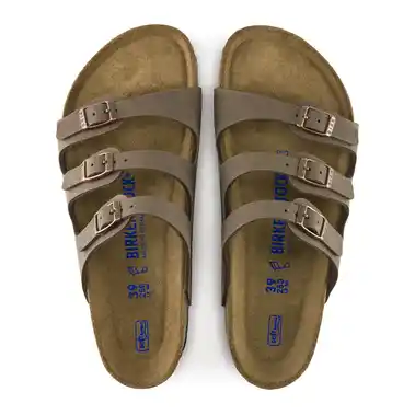 Image 8 of Birkenstock Florida Soft Footbed Birkibuc Regular Women's