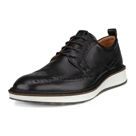 Cover image of Black Ecco St.1 Hybrid Wingtip Men's