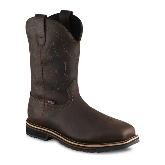 Cover image of DK BRN Irish Setter Kittson 11" Pull-On Safety Toe Waterproof Men's