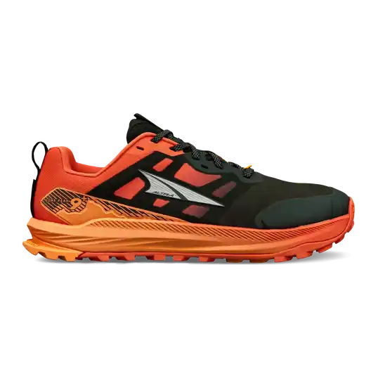 Cover image of Black | Orange Altra Lone Peak 9 Plus Men's