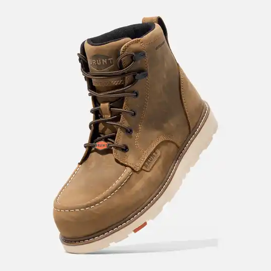 Cover image of Brown BRUNT Marin 6 In Waterproof Soft Toe Men's
