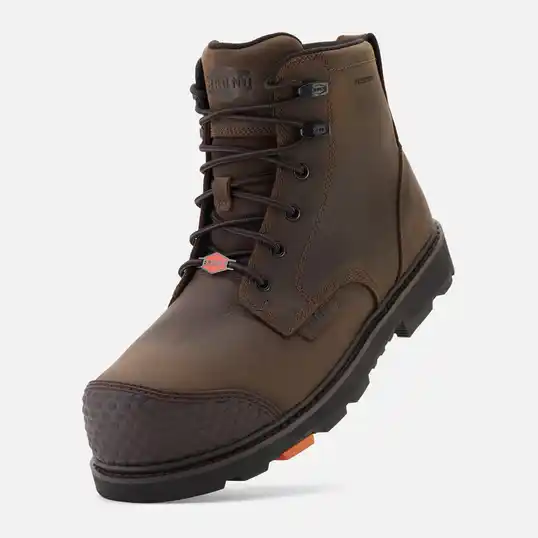 Cover image of DARK BROWN BRUNT Sullivan 6 In BRUNT Toe Men's