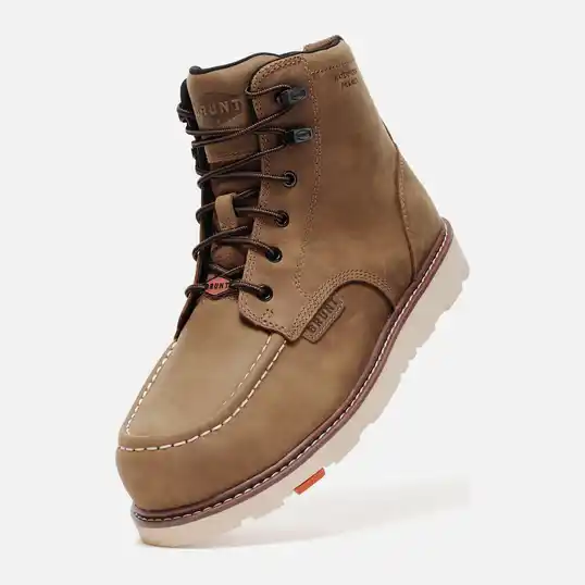 Cover image of Brown BRUNT Marin 6" Waterproof Met PR Comp Toe Men's