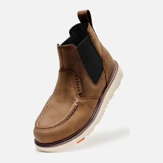Cover image of Brown BRUNT Ohman 6" Moc Toe NWP Soft Toe Men's