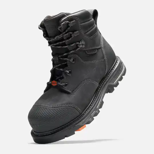 Cover image of Black BRUNT Mulder 6 In Welted Toe Men's