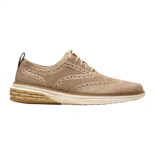 Cover image of Oxford Tan | Dark Latte Cole Haan Grand Hurrion Stitchlite Wingtip Oxford Men's