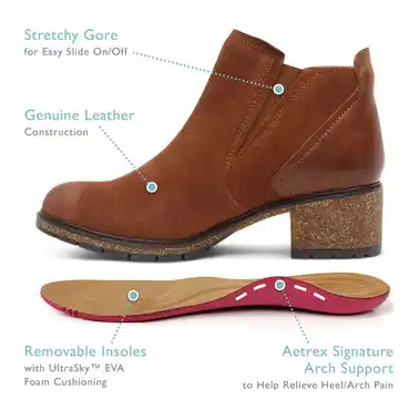 Image 6 of Aetrex Frankie Boot Women's
