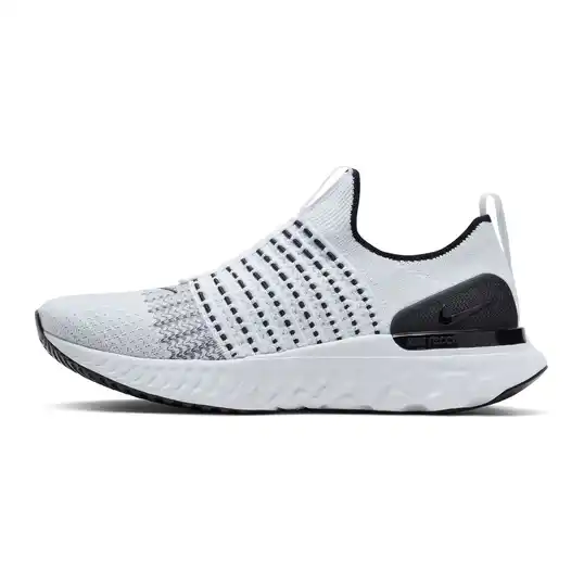 Cover image of TRUE WHITE/WHITE-BLACK-PURE PLATINUM Nike React Phantom Run Flyknit 2 Men's