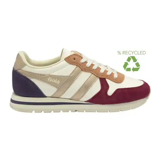 Cover image of OFF WHT/CERISE/ROSE GOLD/PLUM Gola Daytona Quadrant Women's