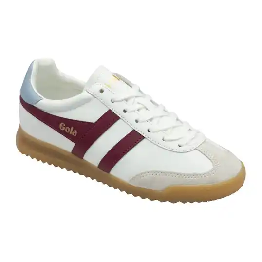 Cover image of White/Cerise/Air Gola Torpedo Leather Women's