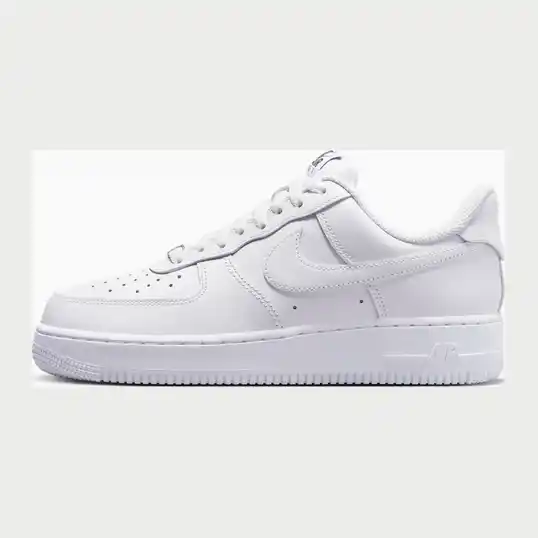 Cover image of White Nike Air Force 1 Women's