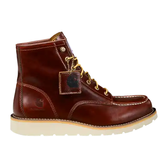 Cover image of RED BROWN Carhartt 6" Moc Toe Wedge Boot Men's