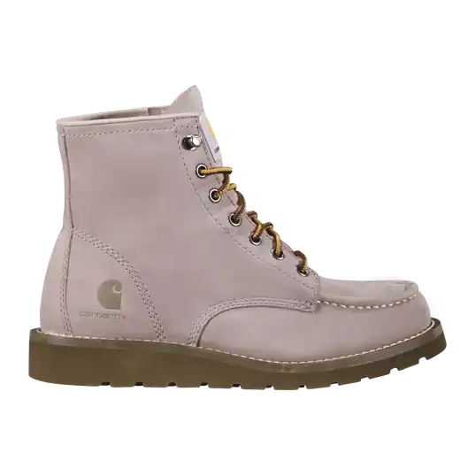 Cover image of LIGHT PURPLE Carhartt 6" Moc Toe Wedge Boot Women's