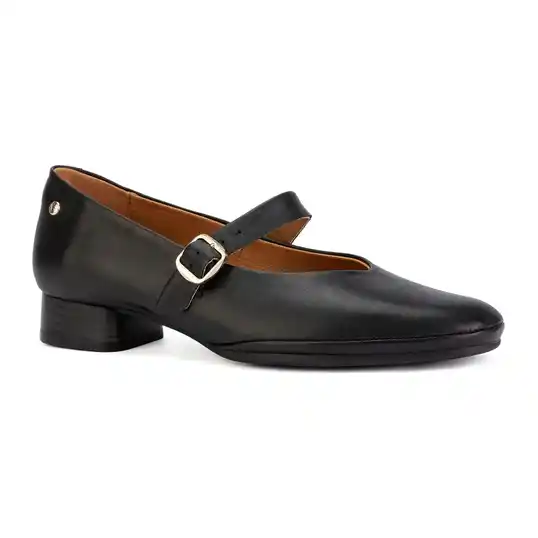 Cover image of Black Pikolinos Ubeda Mary Jane Low Heel Ballet Women's