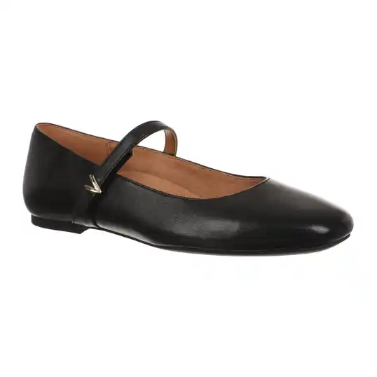 Cover image of BLACK LEATHER Vionic Alameda Women's