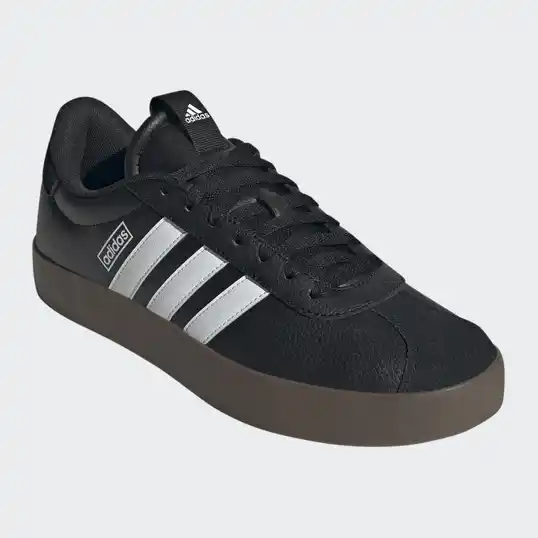 Cover image of Black | White | Gum Adidas VL Court 3.0 Women's