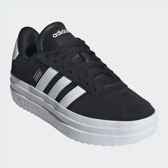 Cover image of Black | White Adidas VL Court Women's