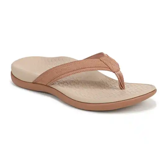 Cover image of Mocha Mousse Leather Vionic Tide 2.0 Women's