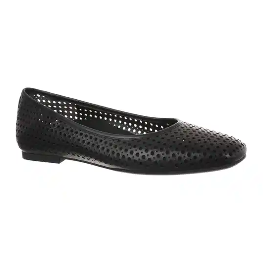 Cover image of BLACK LEATHER Vionic Orinda Perf Women's