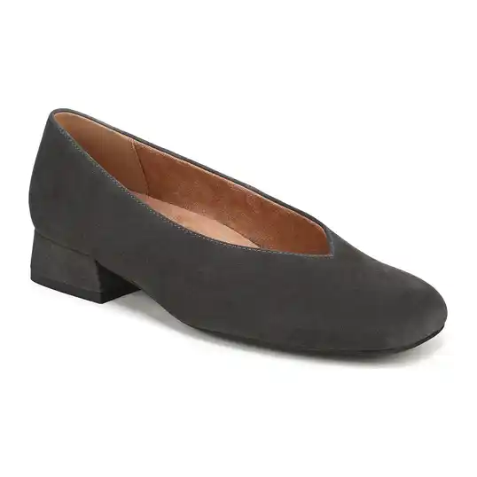 Cover image of GREY SUEDE Vionic Petra Women's
