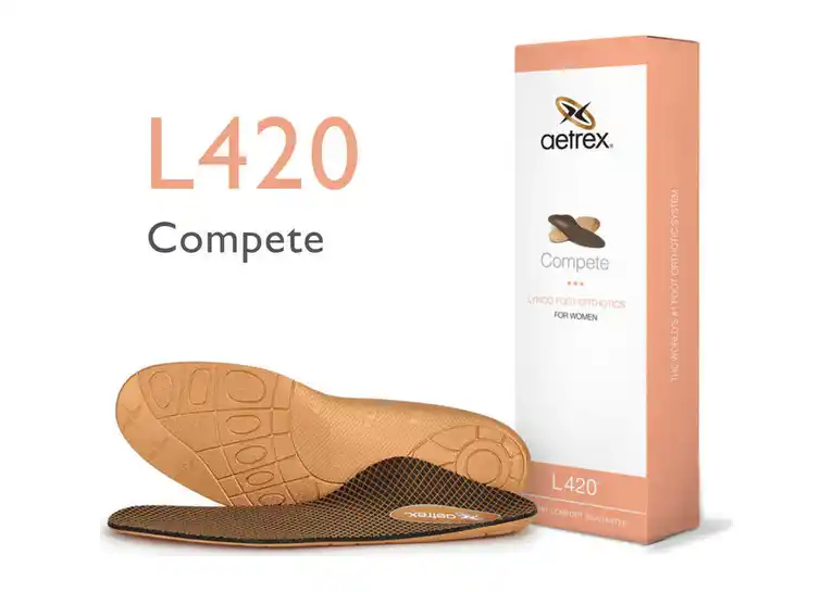 Image 1 of Aetrex Compete Posted Orthotics Women's