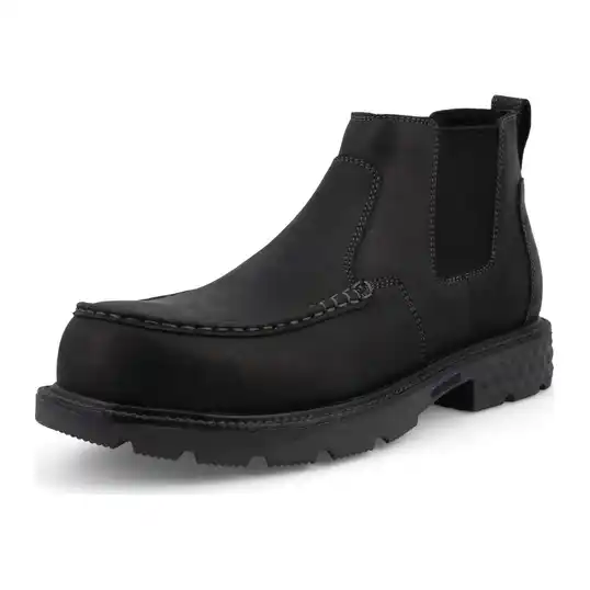 Cover image of Black Twisted X 4" Work Chelsea Boot Men's