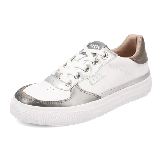 Cover image of White Metallic Multi Taos Pop Soul Women's