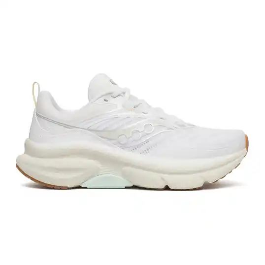 Cover image of White | Onyx Saucony Omni St 23 Women's