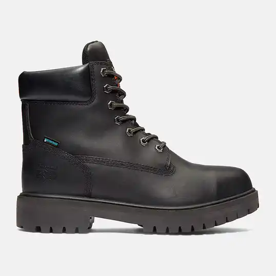 Cover image of BLK Timberland Pro 6 In Direct Attach Steel Toe  Waterproof Insulated 200G Men's