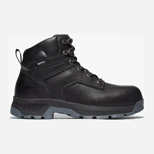 Cover image of BLK Timberland Pro 6 In Titan Ev Comp Toe Waterproof Men's