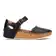 Alternate Image of Black | Black Pikolinos Marina Wedge Closed Toe Sandal Women's