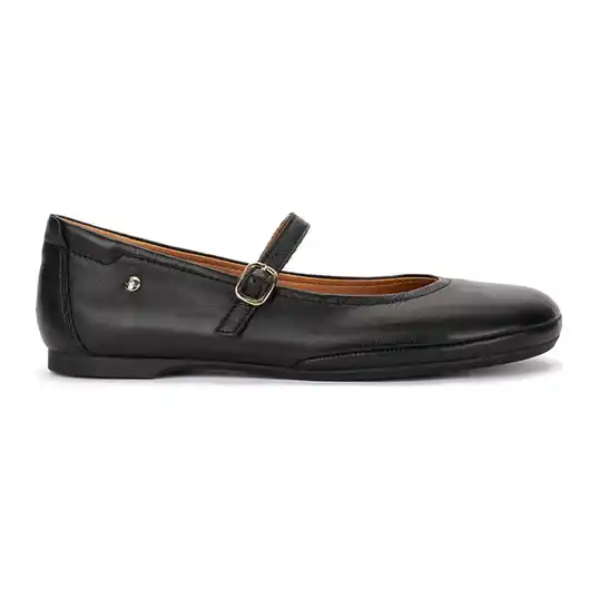 Cover image of Black Pikolinos Carmona Mary Jane Ballerina Women's