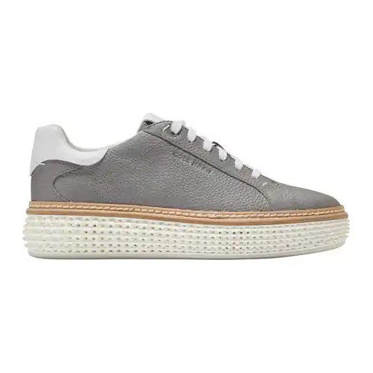 Cover image of Frost Gray | White Cole Haan OriginalGrand Full Length Skyweave Women's
