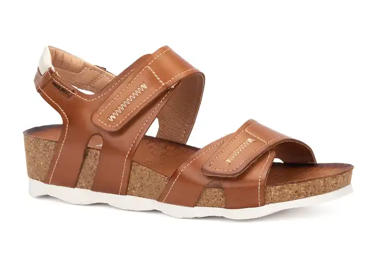 Image 1 of Pikolinos Mahon Double Strap Adjustable Wedge Sandal Women's