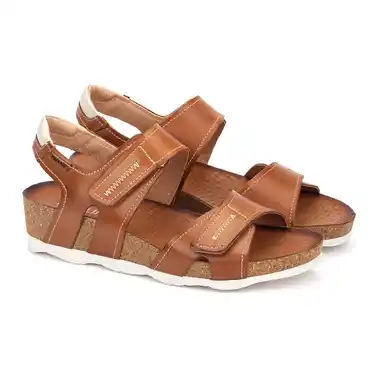 Image 3 of Pikolinos Mahon Double Strap Adjustable Wedge Sandal Women's