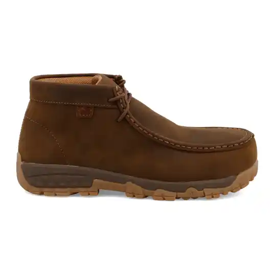 Cover image of DISTRESSED SADDLE Twisted X Work Chukka Driving Moc Women's